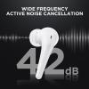 image1MORE Aero Wireless Earbuds with Spatial Audio on Any Device 42dB Adaptive Active Noise Cancellation 10mm Driver Customizable EQs 6 Mics for Clear Calls 28h Battery Wireless Charging WhiteWhite