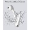 image1MORE ComfoBuds Wireless Earbuds for Kids Mini Noise Cancelling True Wireless Earbuds for Teenager Bluetooth 50 Headphones with 4 Mics IPX5 Waterproof Sports Earphone for Students White