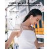 image1MORE ComfoBuds Wireless Earbuds for Kids Mini Noise Cancelling True Wireless Earbuds for Teenager Bluetooth 50 Headphones with 4 Mics IPX5 Waterproof Sports Earphone for Students White