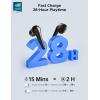 image1MORE Comfobuds Pro Bluetooth 50 Earbuds Hybird Active Noise Cancelling Earphones Stereo Premium Sound in Ear Headphone with 6 Mics ENC for Clear Call and Deep Bass Fast Charging Black