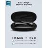 image1MORE Comfobuds Pro Bluetooth 50 Earbuds Hybird Active Noise Cancelling Earphones Stereo Premium Sound in Ear Headphone with 6 Mics ENC for Clear Call and Deep Bass Fast Charging Black