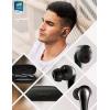 image1MORE Comfobuds Pro Bluetooth 50 Earbuds Hybird Active Noise Cancelling Earphones Stereo Premium Sound in Ear Headphone with 6 Mics ENC for Clear Call and Deep Bass Fast Charging Black