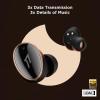 image1MORE EVO Noise Cancelling Earbuds Headphones with Dual Drivers Adaptive ANC Bluetooth Headphones HiFi Sound LDAC HiRes Audio 6 Mics 28H Playtime Wireless Charging BlackBlack
