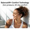 image1MORE Fit SE S30 Open Ear Headphones Wireless Bluetooth Headphones with 4 Microphones for Clear Calls Sports Earbuds Split Design with Earhooks IPX5 30Hour Playtime Bluetooth 53 White EF606Blue