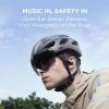 image1MORE Fit SE S30 Open Ear Headphones Wireless Bluetooth Headphones with 4 Microphones for Clear Calls Sports Earbuds Split Design with Earhooks IPX5 30Hour Playtime 53 Black EF606