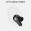 image1MORE PistonBuds Bluetooth Headphone 50 with 4 Builtin Mics ENC for Clear Call True Wireless EarbudsIPX4 20H Playtime HiFi Stereo inEar Deep Bass Headset Black