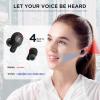 image1MORE PistonBuds Bluetooth Headphone 50 with 4 Builtin Mics ENC for Clear Call True Wireless EarbudsIPX4 20H Playtime HiFi Stereo inEar Deep Bass Headset Black