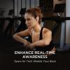 image1MORE S50 Fit Open Earbuds OpenEar Wireless Bluetooth Headphones GraySliver