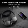 image1MORE SonoFlow Active Noise Cancelling Headphones Bluetooth Headphones with LDAC for HiRes Wireless Audio 70H Playtime Clear Calls Preset EQ Via App BlueBlack