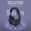 image1MORE SonoFlow SE Active Noise Cancelling Wireless Headphones Over Ear Bluetooth Headphones with DLC Dynamic Driver 70H Playtime Clear Calls Custom EQ via app