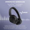 image1MORE SonoFlow SE Active Noise Cancelling Wireless Headphones Over Ear Bluetooth Headphones with DLC Dynamic Driver 70H Playtime Clear Calls Custom EQ via app
