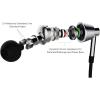 image1MORE Triple Driver InEar Earphones HiRes Headphones with High Resolution Bass Driven Sound MEMS Mic InLine Remote High Fidelity for SmartphonesPCTablet  SilverSilver