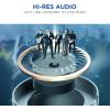 image1MORE Triple Driver InEar Earphones HiRes Headphones with High Resolution Bass Driven Sound MEMS Mic InLine Remote High Fidelity for SmartphonesPCTablet  SilverSilver