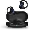 image1MORE Fit SE S30 Open Ear Headphones Wireless Bluetooth Headphones with 4 Microphones for Clear Calls Sports Earbuds Split Design with Earhooks IPX5 30Hour Playtime 53 Black EF606