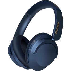 image1MORE SonoFlowPro Noise Cancelling Headphones  HQ51 Over Ear Bluetooth Headphones with LDAC for HiRes Wireless Audio100H PlaytimeBluetooth 54QuietMax ANC Comfortable FitClear CallsBlue