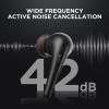 image1MORE Aero Wireless Earbuds with Spatial Audio on Any Device 42dB Adaptive Active Noise Cancellation 10mm Driver Customizable EQs 6 Mics for Clear Calls 28h Battery Wireless Charging BlackBlack