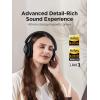 image1MORE Wireless Bluetooth Noisecanceling Headphones  HQ31 SonoFlow SE OverEar Headphones with HiRes Audio 90H Playtime Clear Calls Preset EQ Via App Comfort for Home Office TravelPinkBlack