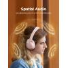 image1MORE Wireless Bluetooth Noisecanceling Headphones  HQ31 SonoFlow SE OverEar Headphones with HiRes Audio 90H Playtime Clear Calls Preset EQ Via App Comfort for Home Office TravelPinkPink
