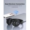 image1MORE Wireless Bluetooth Noisecanceling Headphones  HQ31 SonoFlow SE OverEar Headphones with HiRes Audio 90H Playtime Clear Calls Preset EQ Via App Comfort for Home Office TravelPinkBlack