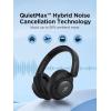 image1MORE Wireless Bluetooth Noisecanceling Headphones  HQ31 SonoFlow SE OverEar Headphones with HiRes Audio 90H Playtime Clear Calls Preset EQ Via App Comfort for Home Office TravelPinkBlack