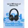 image1MORE Wireless Bluetooth Noisecanceling Headphones  HQ31 SonoFlow SE OverEar Headphones with HiRes Audio 90H Playtime Clear Calls Preset EQ Via App Comfort for Home Office TravelPinkBlack