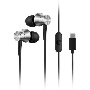image1MORE 2Pack PistonFit Headphones USBC in Ear Ear Buds with Mic Wired Earbuds Noise Isolation Control Button Comfortable Earphones for iPhone 171615SamsungTablet SilverSilver