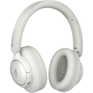 image1MORE Wireless Bluetooth Noisecanceling Headphones  HQ31 SonoFlow SE OverEar Headphones with HiRes Audio 90H Playtime Clear Calls Preset EQ Via App Comfort for Home Office TravelPinkOat White