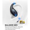 image1MORE S51 Open Ear Headphones  Lightweight Secure Fit Open Ear Earbuds Wireless Bluetooth 40H Playtime Bass More IPX5 Waterproof Clear Calls Game ModeBlack