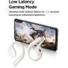 image1MORE S51 Open Ear Headphones  Lightweight Secure Fit Open Ear Earbuds Wireless Bluetooth 40H Playtime Bass More IPX5 Waterproof Clear Calls Game ModeWhite